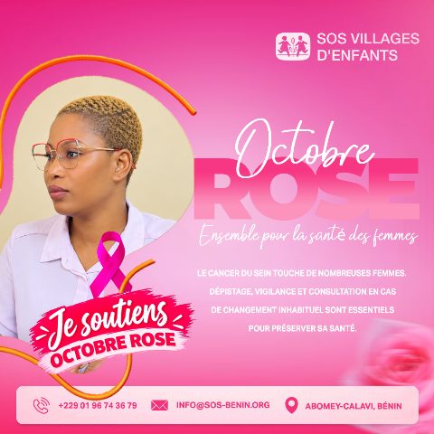 Badge Octobre Rose