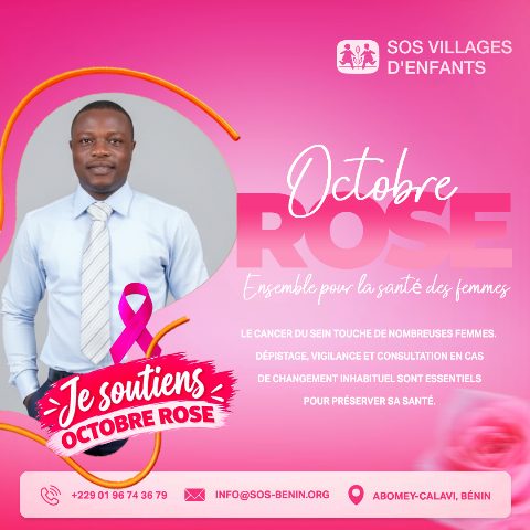 Badge Octobre Rose
