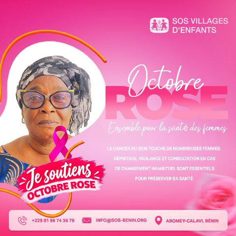 Badge Octobre Rose