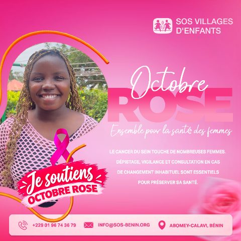 Badge Octobre Rose