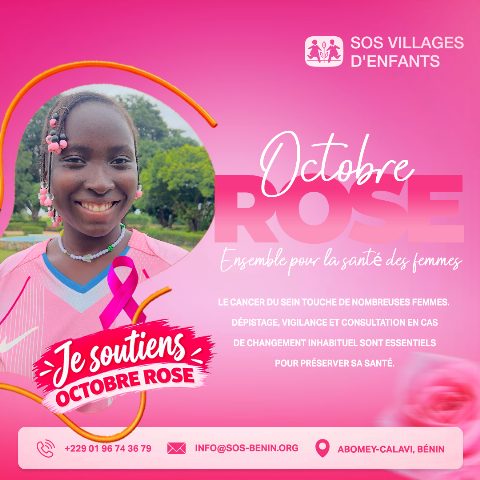 Badge Octobre Rose