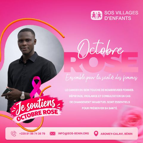 Badge Octobre Rose