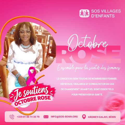 Badge Octobre Rose